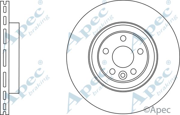 APEC BRAKING Jarrulevy DSK2921